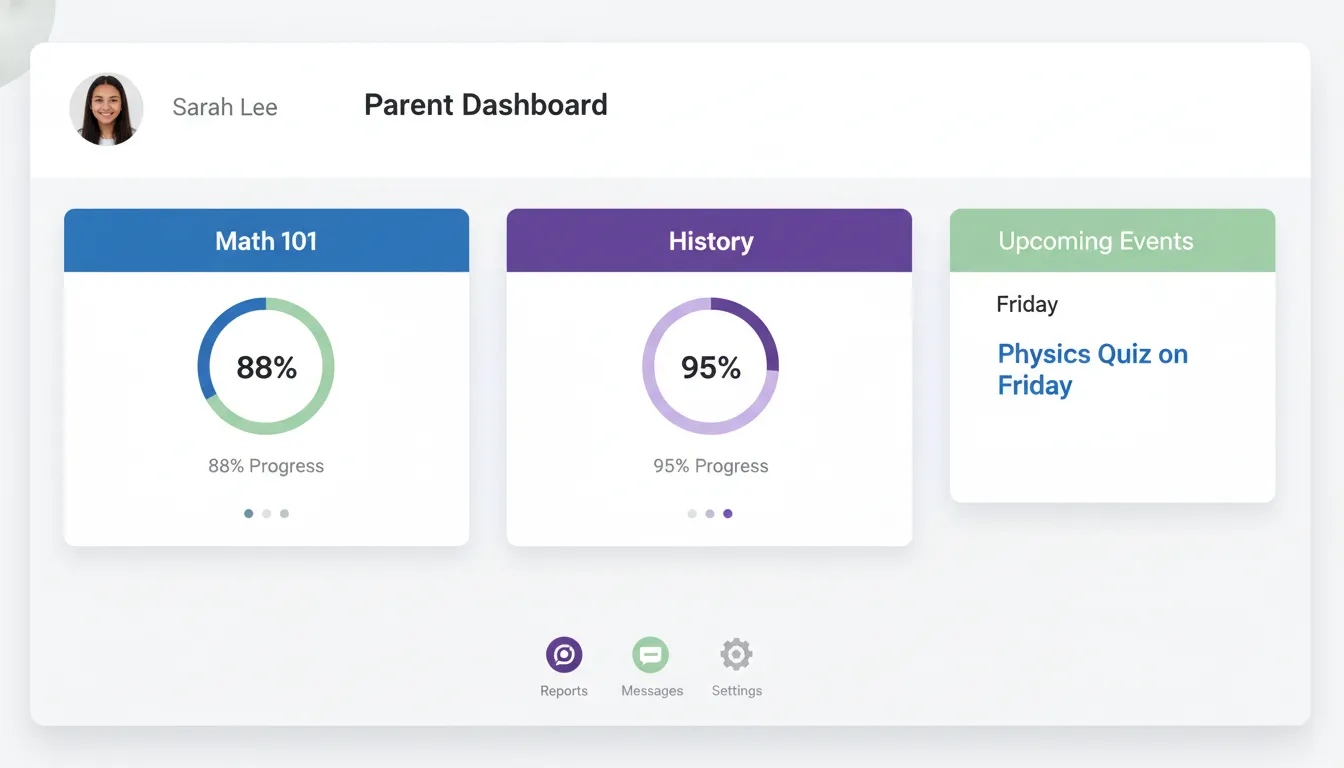 Sensei Parent Dashboard